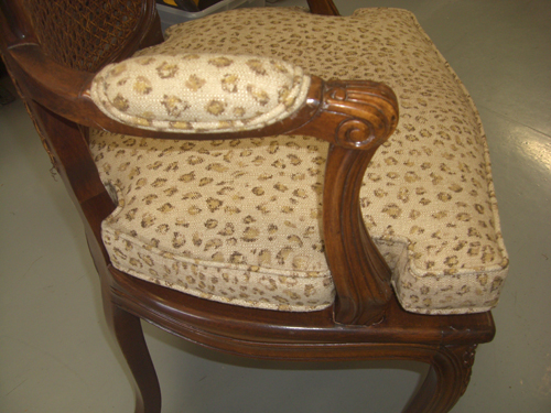 Custom Reupholstered chairs chair